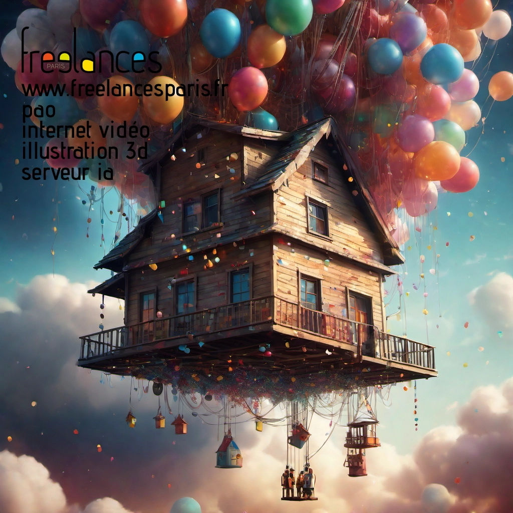 Pao mise en page internet vidéo illustration 3d serveur IA générative AI freelance paris studio de création magazines mq3kcod0